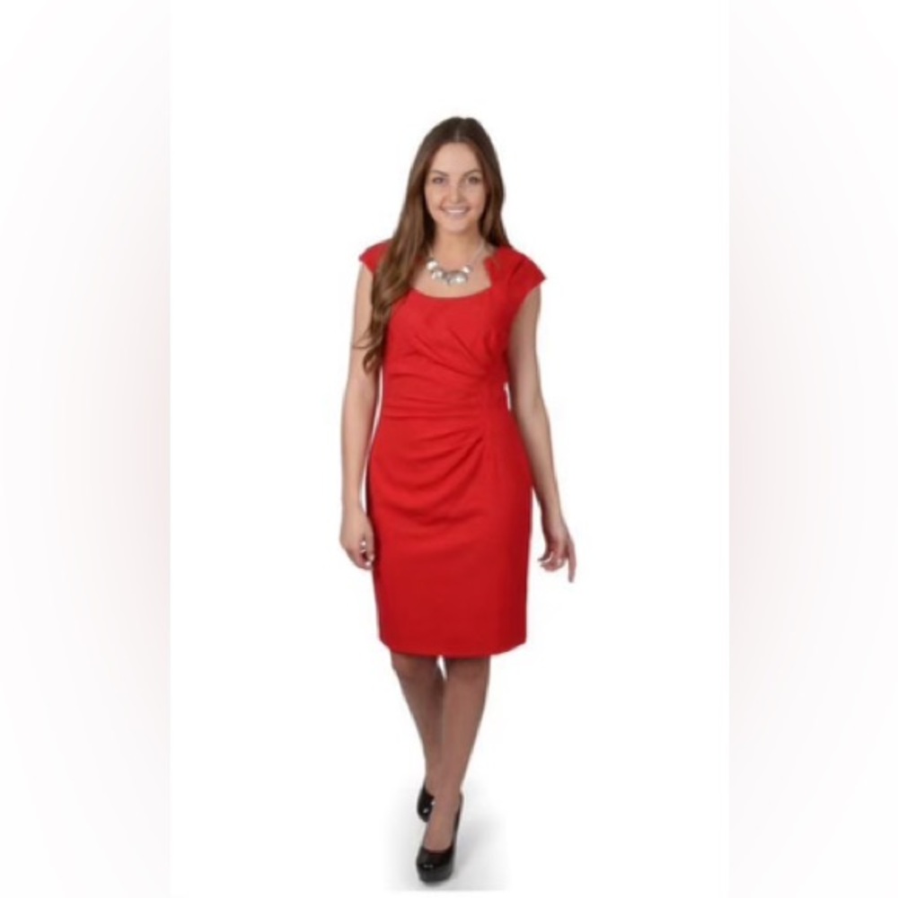 Calvin Klein Womens Sheath Dress